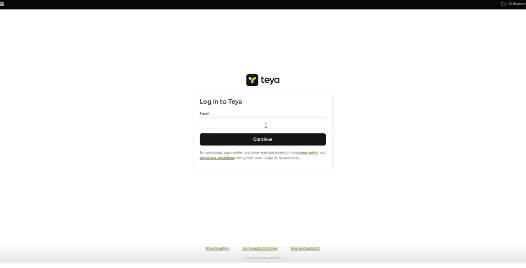 Login TeyaID.png